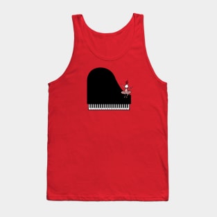 Dancing piano Tank Top